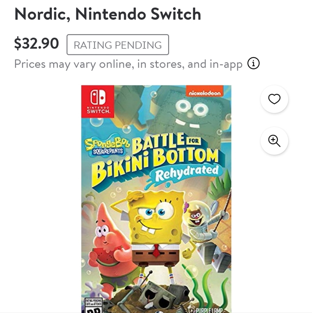 Nintendo Switch game